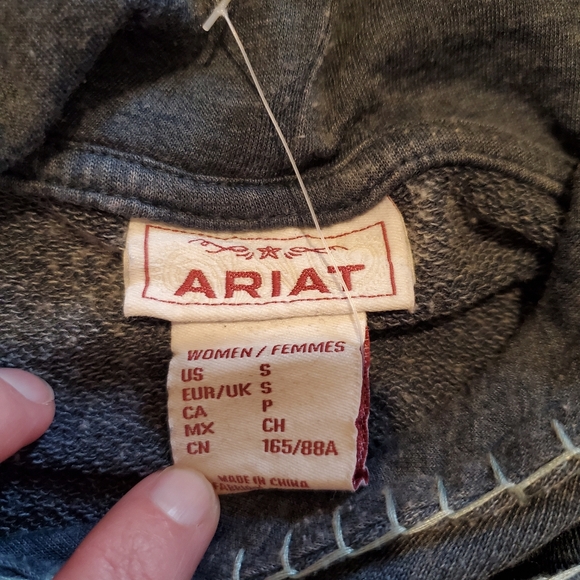 Ariat aztec tribal hoodie sweatshirt size small - Picture 3 of 8